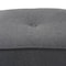 Baxton Studio Corinne Modern Dark Grey Upholstered Ottoman 143-8146 - alternate 6